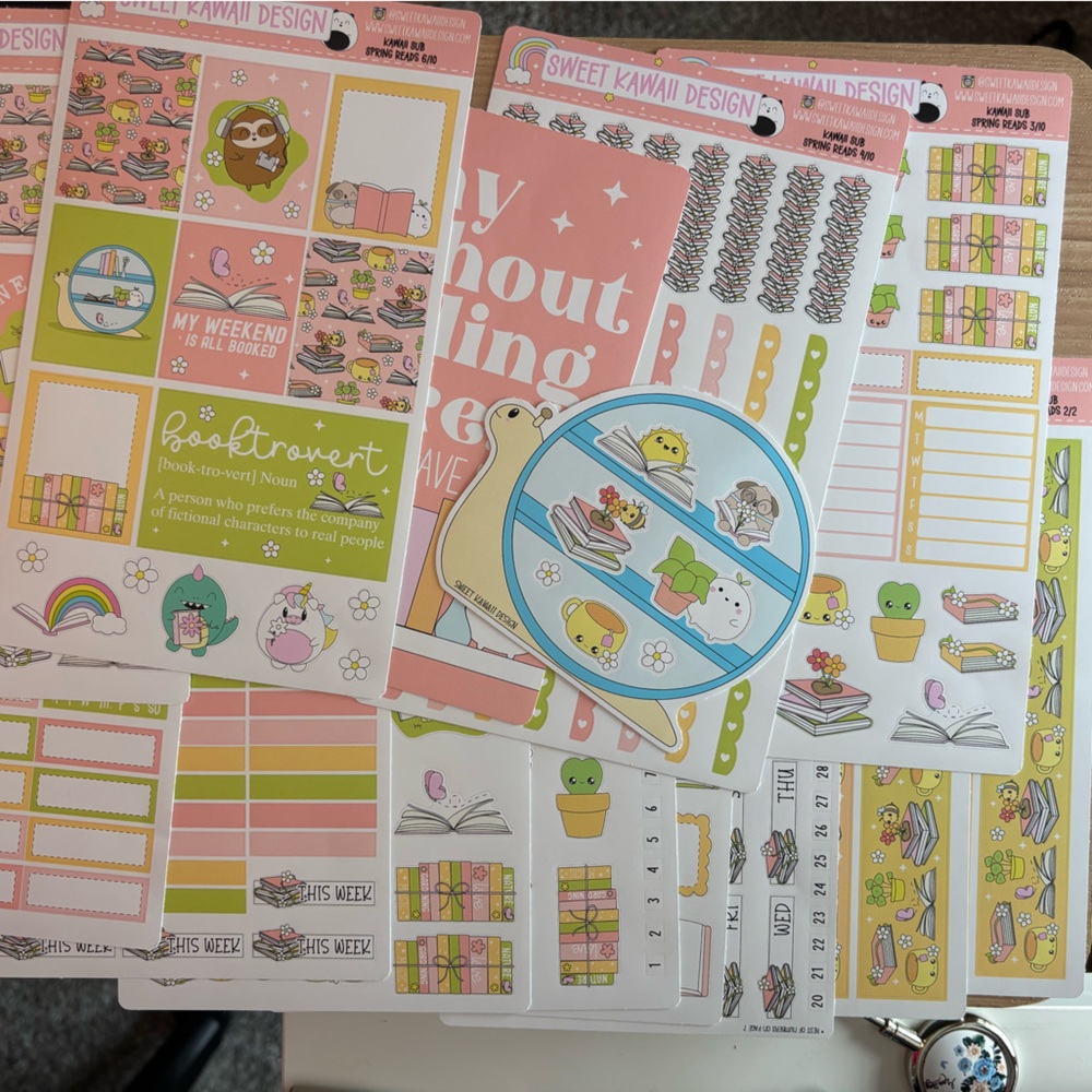 Three full sized (EC box size) Sweet Kawaii Design SKD subscription kits - Picture 2 of 5